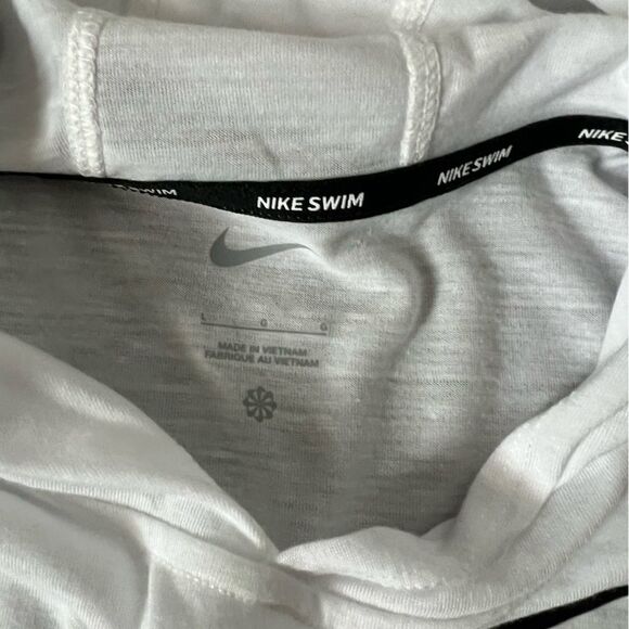 Nike Essential Sleeveless Hooded Swim Cover-Up Dress- Size Large - Picture 8 of 11